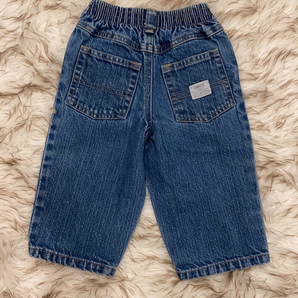 OshKosh Jeans Elastic Waistband boys size 12 months - Picture 4 of 5